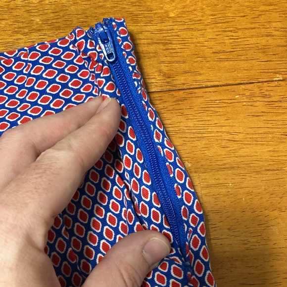 Janie and Jack Girls Size 5 Red White Blue Shorts 100% Cotton Adjustable Waist - Picture 3 of 9